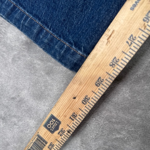 Madewell Jeans Women 25 Denim The Perfect Vintage Wide Leg Patch Pockets Trouser - Picture 12 of 14